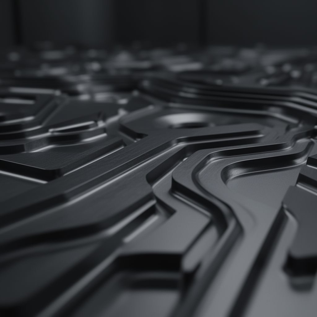 Brushed metal governance architecture — institutional vault-grade infrastructure